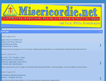 Tablet Screenshot of misericordie.net